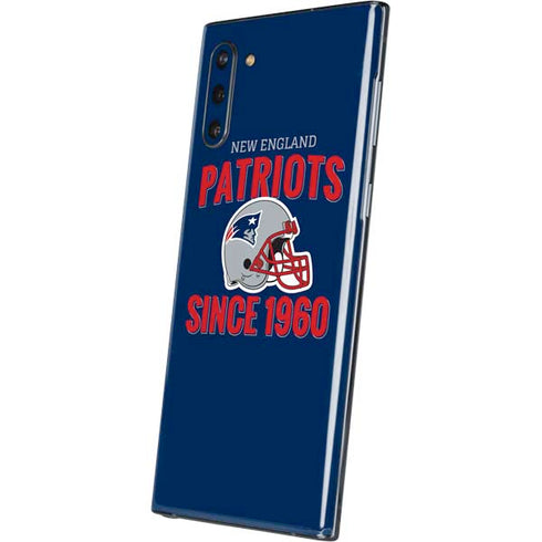 NFL New England Patriots Helmet Galaxy Note 10 Skin